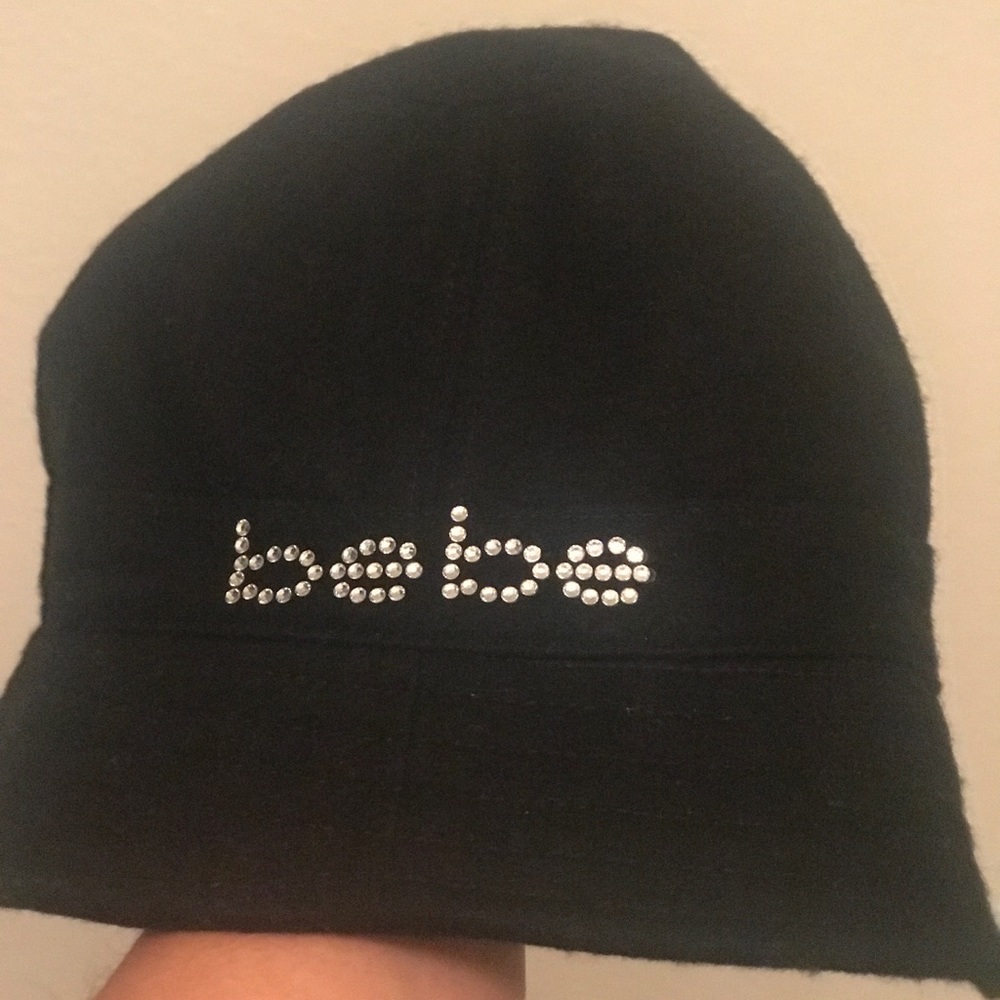 Bebe Logo Rhinestone hat